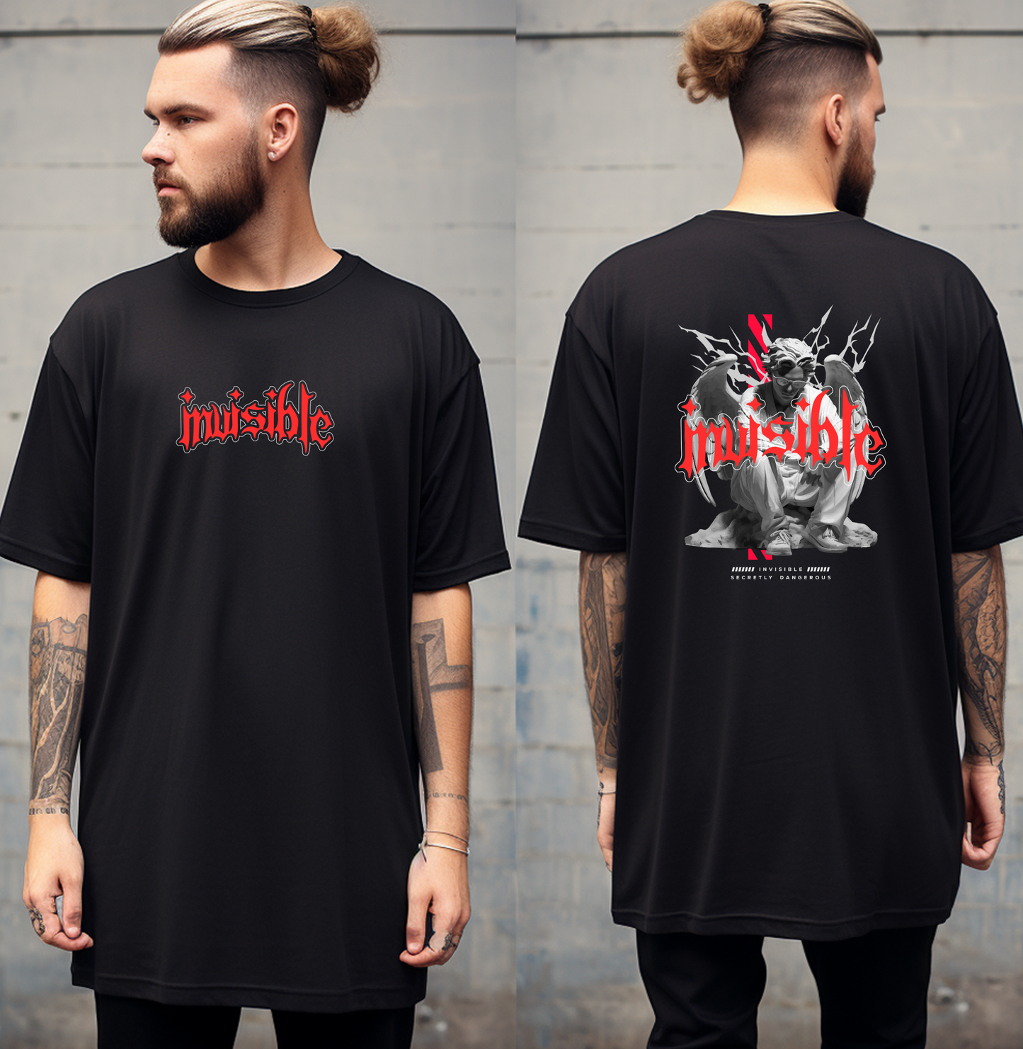 CAMISETA OVERSIZED - INVISIBLE