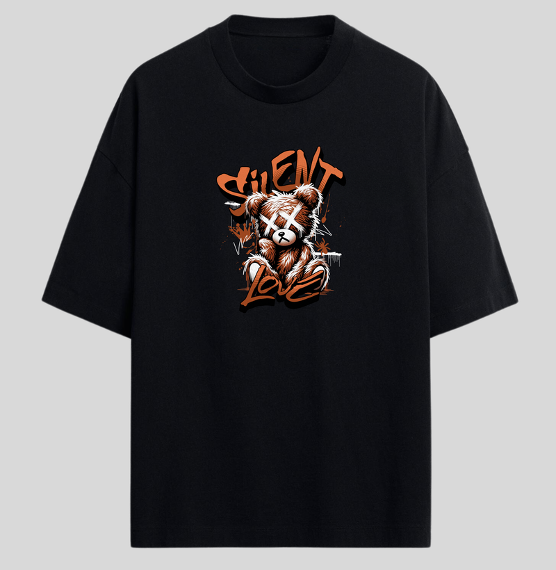 CAMISETA OVERSIZED - SILENT LOVE