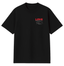 Camiseta básica LOVE estilo street-wear básica