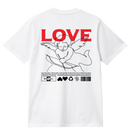 Camiseta básica LOVE estilo street-wear básica