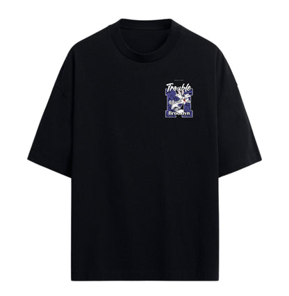 CAMISETA OVERSIZED - TROUBLE