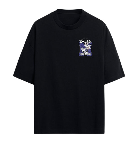 CAMISETA OVERSIZED - TROUBLE