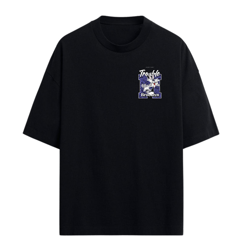 CAMISETA OVERSIZED - TROUBLE