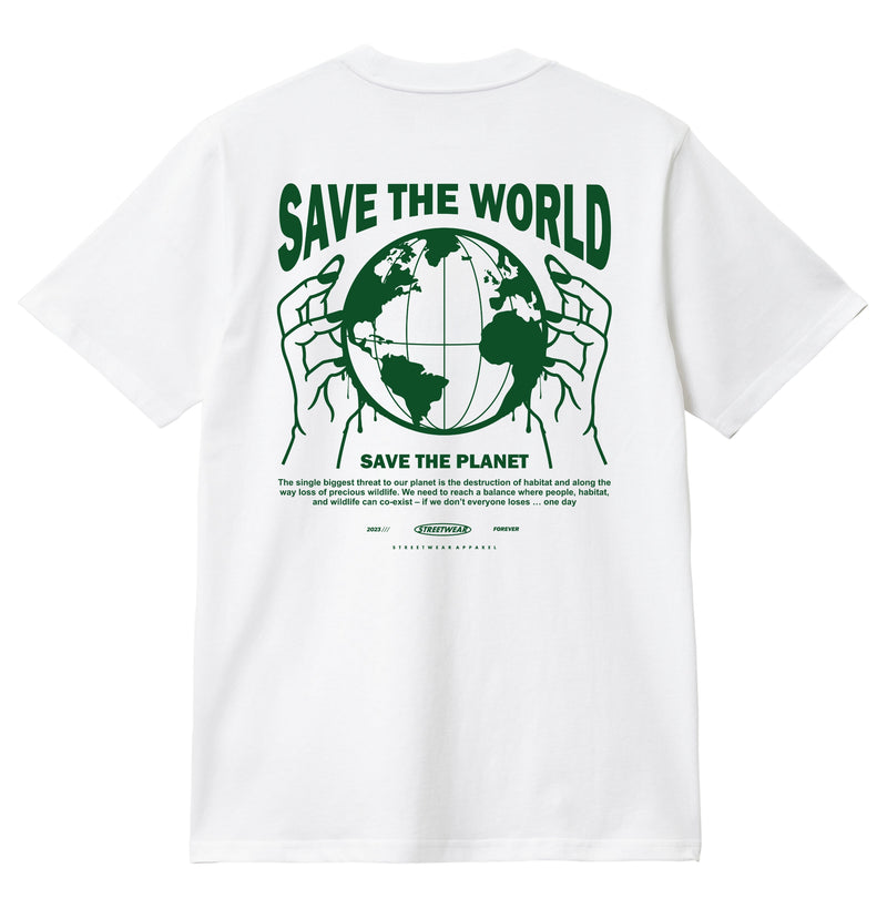 CAMISETA REGULAR - SAVE THE WORLD