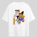 CAMISETA OVERSIZED - GARFIELD SLAM DUNK