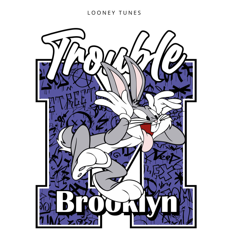 CAMISETA OVERSIZED - TROUBLE