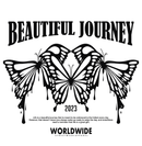 CAMISETA REGULAR - BEAUTIFUL JOURNEY