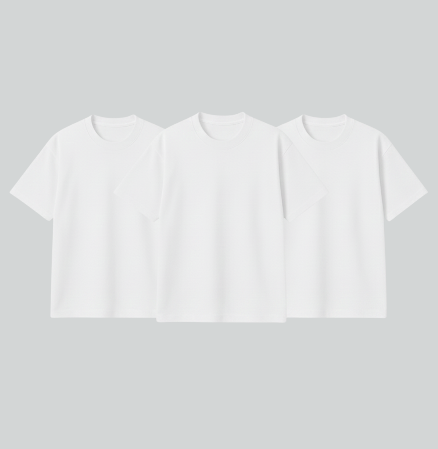 KIT DE 3 CAMISETA BÁSICA - LISA