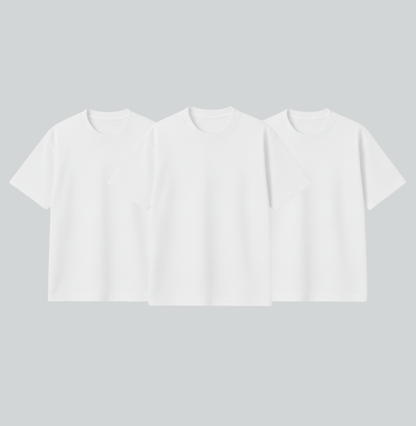 KIT DE 3 CAMISETA BÁSICA - LISA