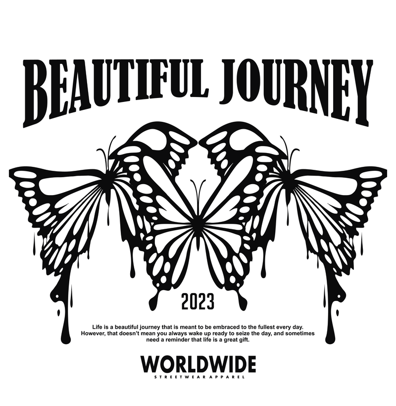 CAMISETA REGULAR - BEAUTIFUL JOURNEY