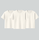 KIT DE 3 CAMISETA BÁSICA - LISA