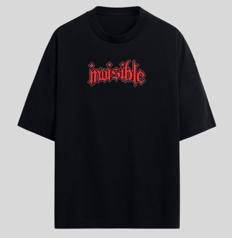 CAMISETA OVERSIZED - INVISIBLE